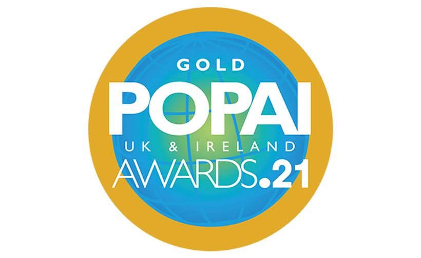 POPAI Gold Winner 2021