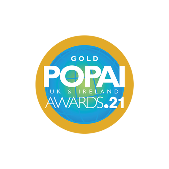POPAI Gold Winner 2021 - Dulux Ducksback Display