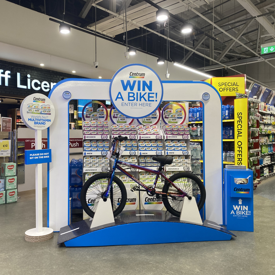 Centrum Win a Bike Promotion