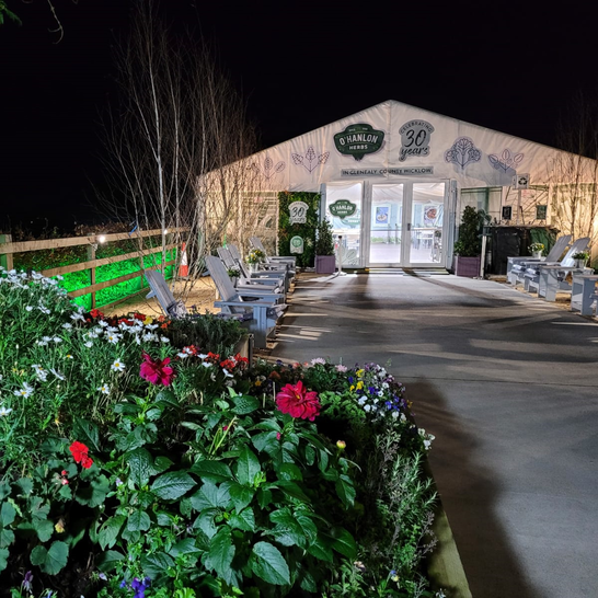 O'Hanlon Herbs Marquee