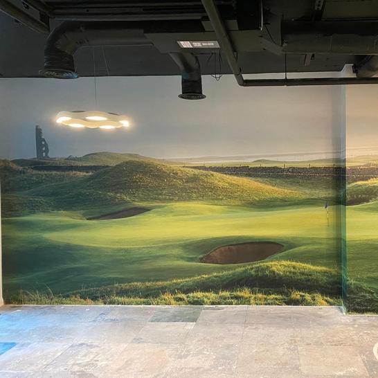 Links Golf Wall