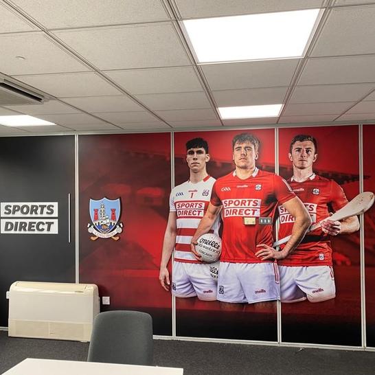 Sports Direct Office Wall